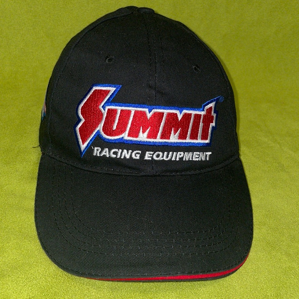 Retro Summit Racing Equipment American Baseball Hat Cap EUC 50 Year Anniversary